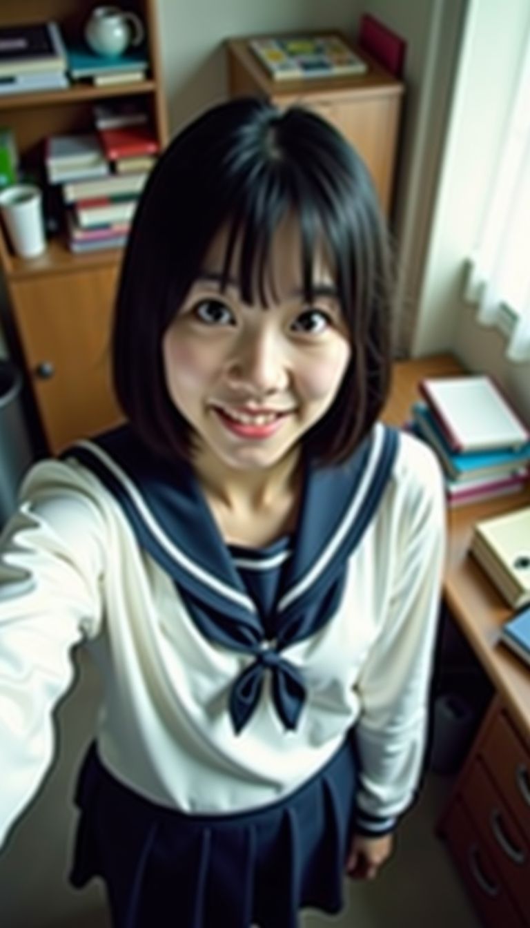 自撮り女子画像　大阪府　河内長野市　2025年02月24日　自撮り　画像