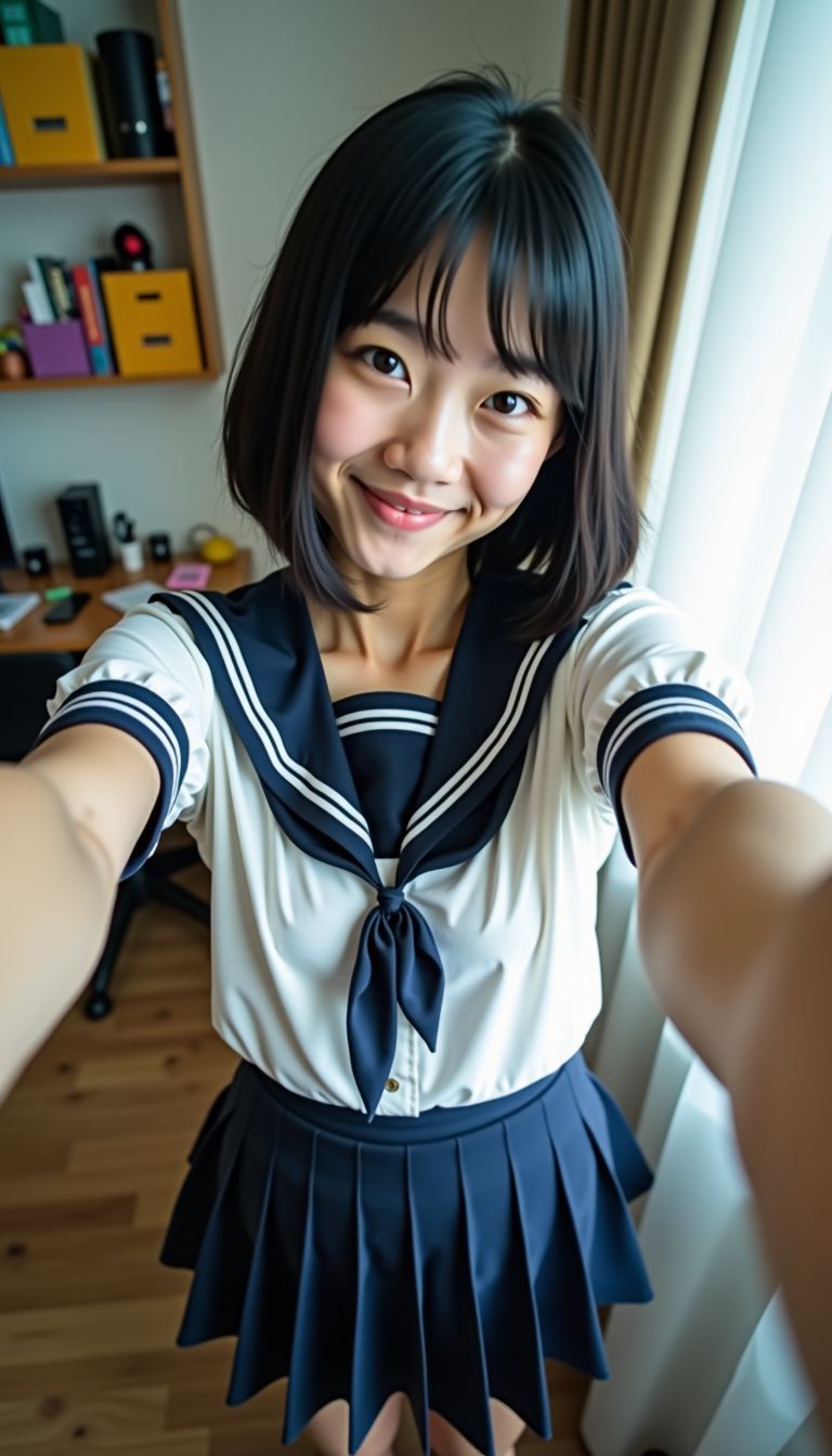 スマホ自撮り画像　愛知県　愛西市　2025年02月27日　自撮り女子　画像
