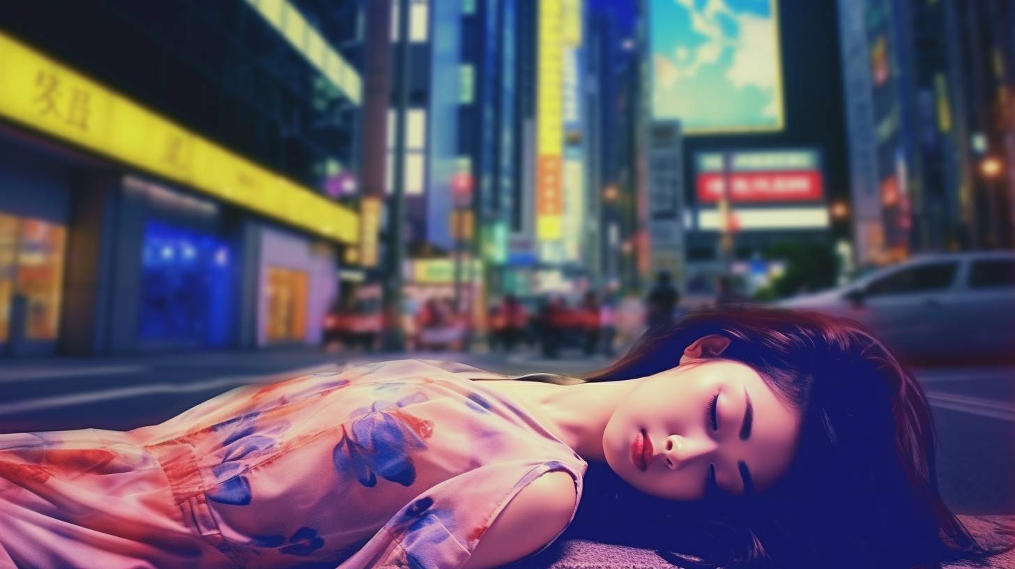 失神女子　愛知県　稲沢市　2023年09月05日　失神画像