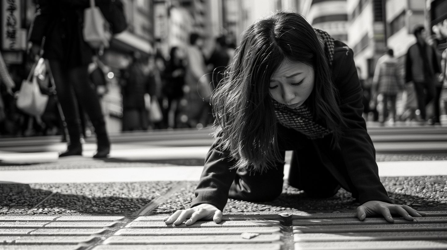 失神女子　滋賀県　東近江市　2025年04月09日　失神画像