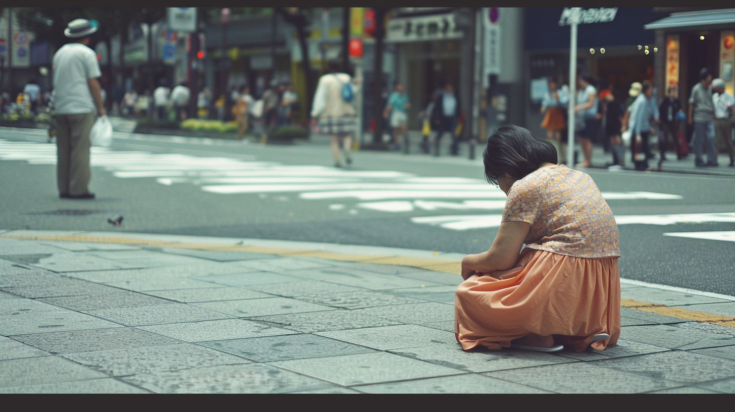失神女子　東京都　荒川区　2025年11月23日　失神画像