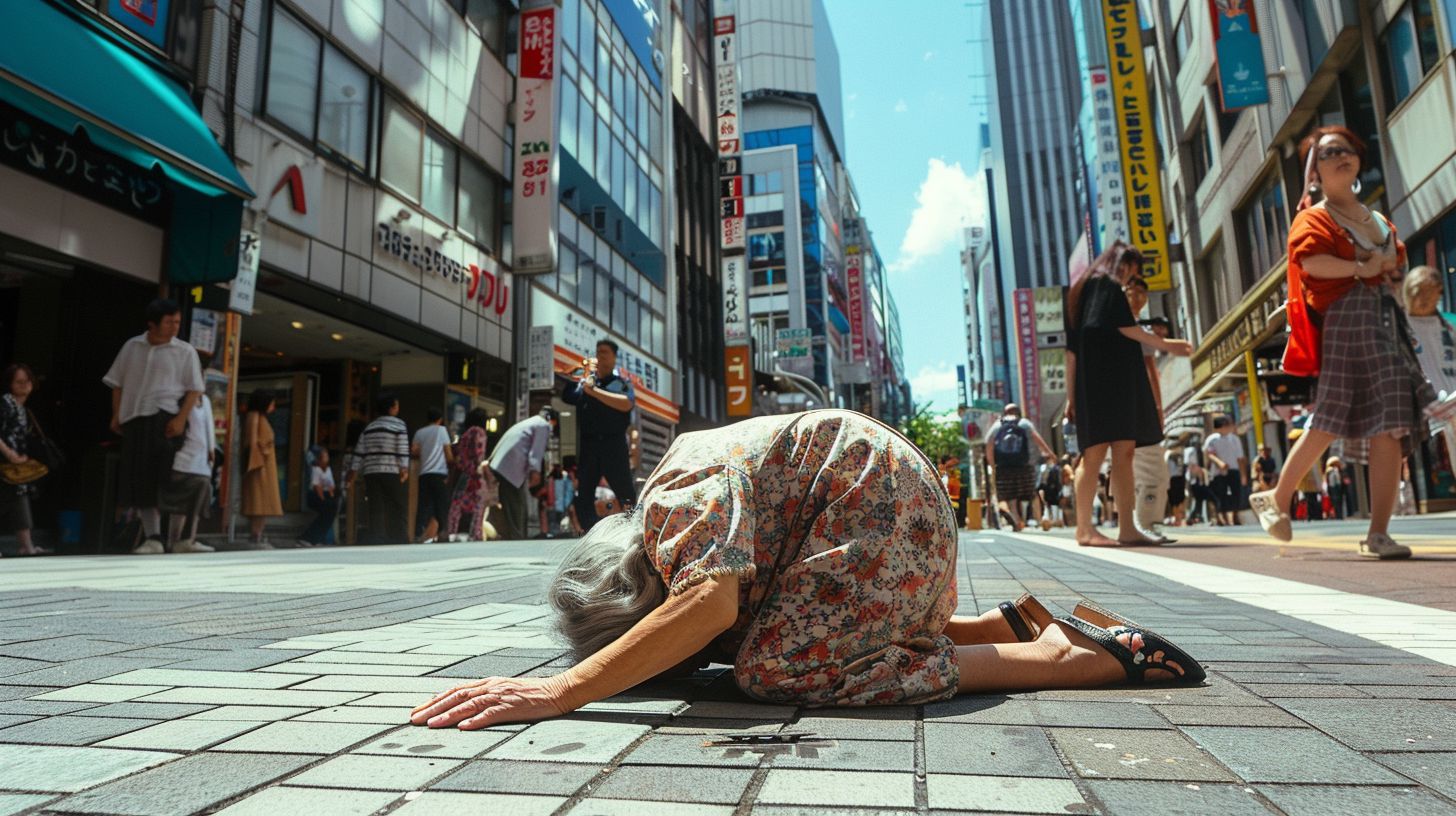 失神女子　埼玉県　桶川市　2025年12月05日　失神画像