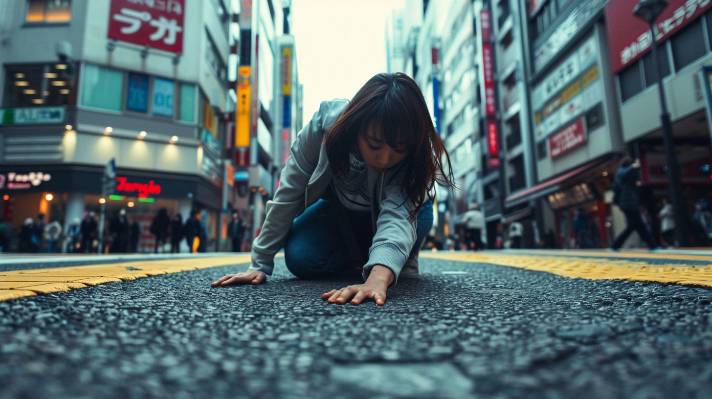 失神女子　東京都　江東区　2025年12月11日　失神画像