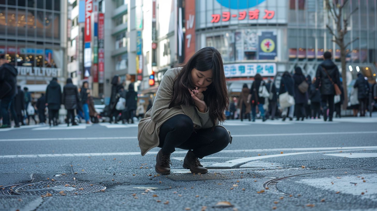 失神女子　茨城県　つくばみらい市　2026年01月04日　失神画像