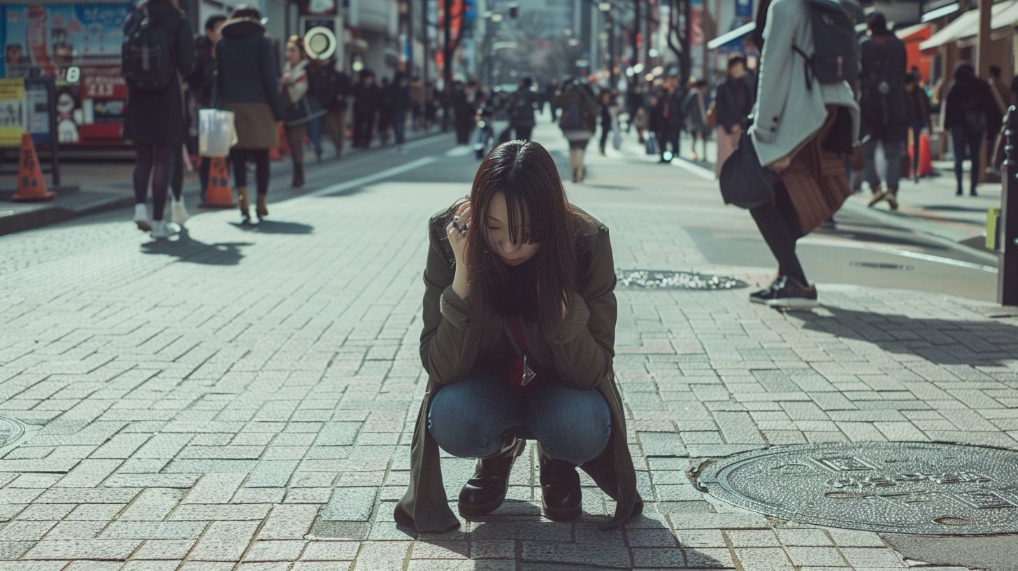 失神女子　大阪府　守口市　2026年04月07日　失神画像