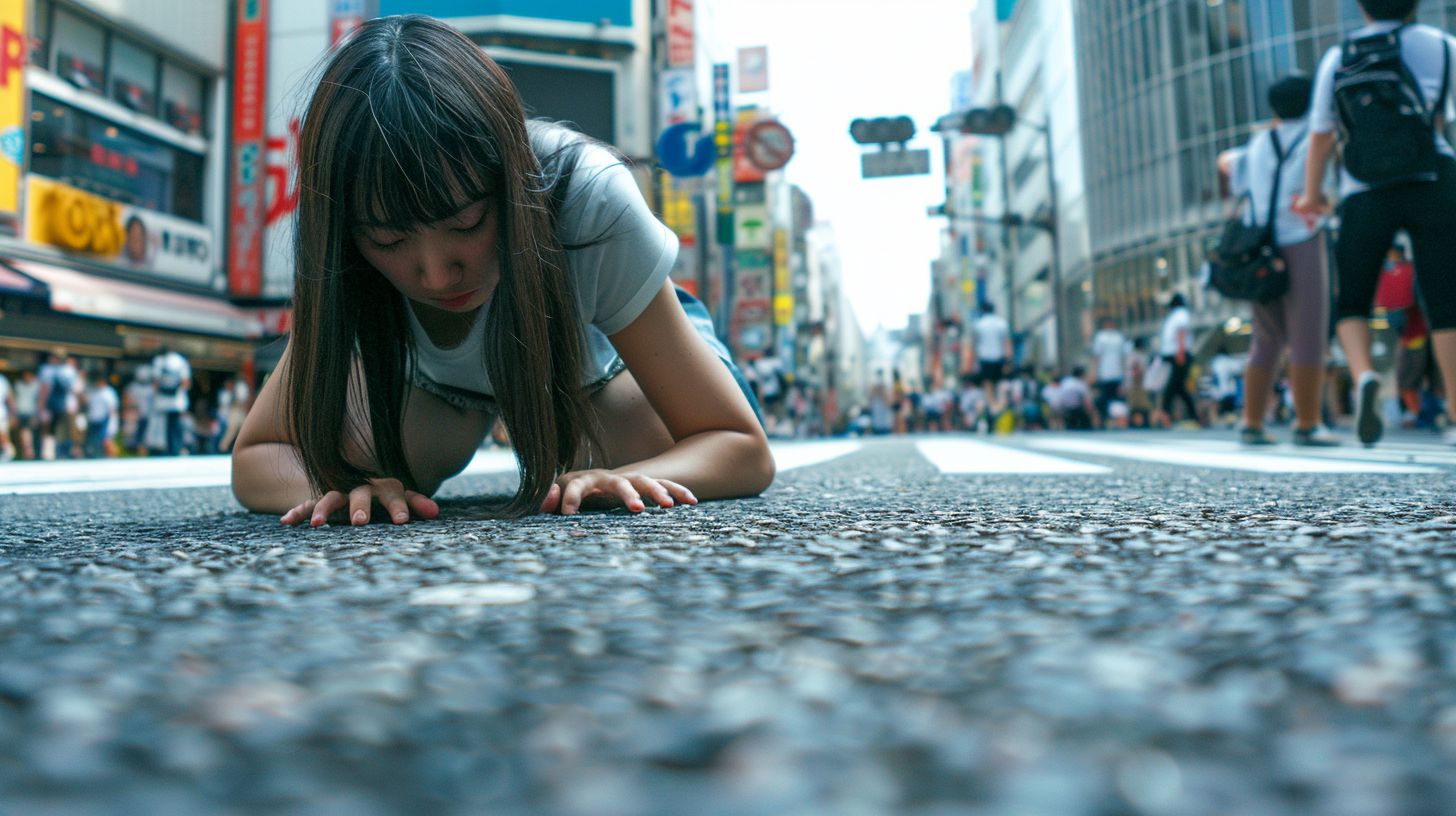 失神女子　三重県　四日市市　2026年04月13日　失神画像