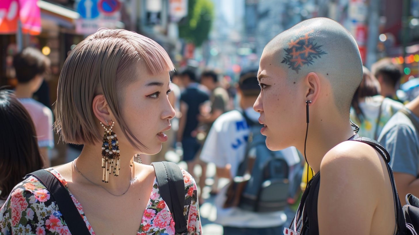 坊主女子画像　滋賀県　甲賀市　2024年11月14日　坊主女子　剃髪女子　画像