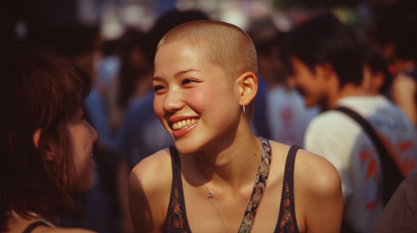 坊主女子画像　大阪府　門真市　2026年04月25日　坊主女子　坊主女子　画像