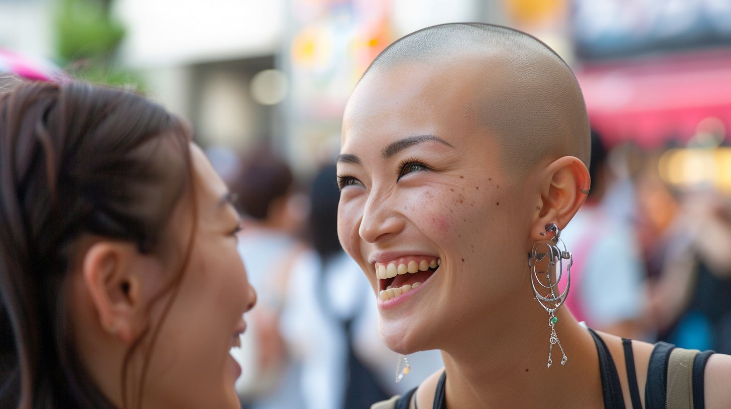 スキンヘッド画像　群馬県　伊勢崎市　2026年04月17日　スキンヘッド女子　スキンヘッド　画像