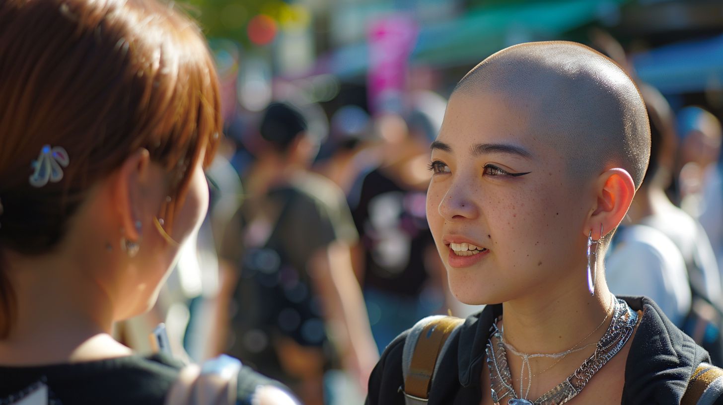 スキンヘッド画像　群馬県　太田市　2026年04月29日　スキンヘッド女子　スキンヘッド　画像