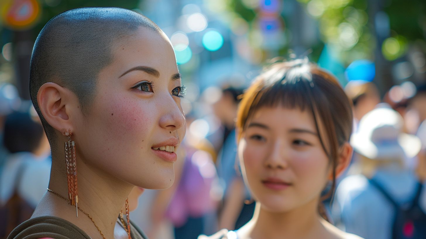 スキンヘッド画像　熊本県　玉名市　2026年05月17日　スキンヘッド女子　ぼうず頭　画像
