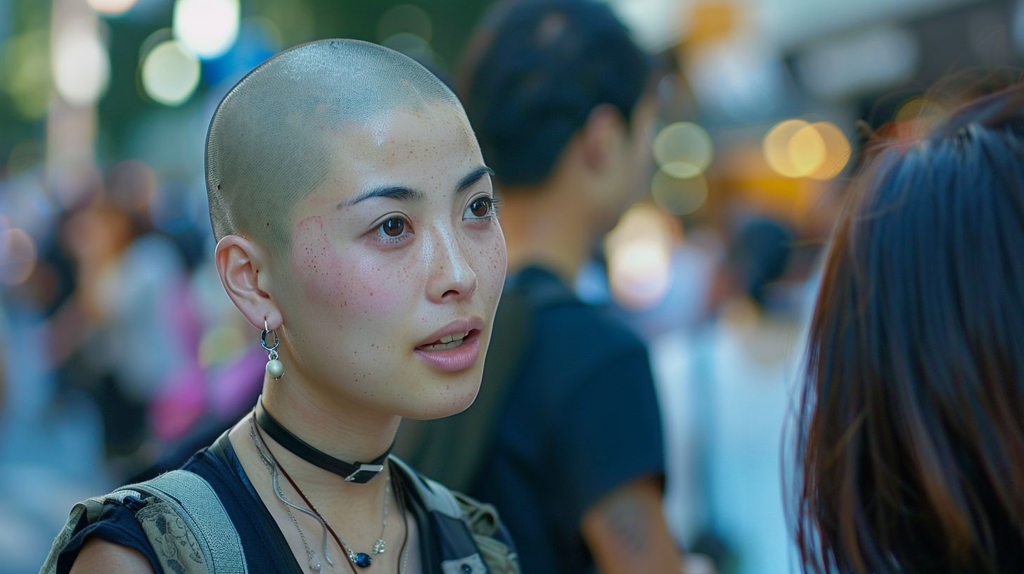 坊主女子画像 東京都 福生市 2025年04月25日 坊主女子 坊主女子 画像