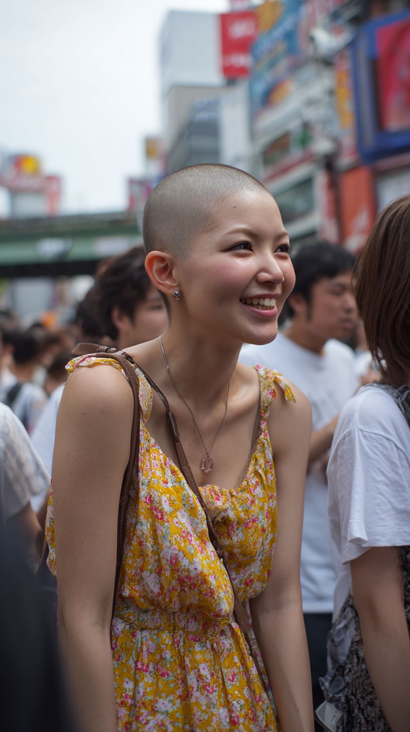 坊主女子画像 神奈川県 厚木市 2025年12月16日 坊主女子 剃髪女子 画像