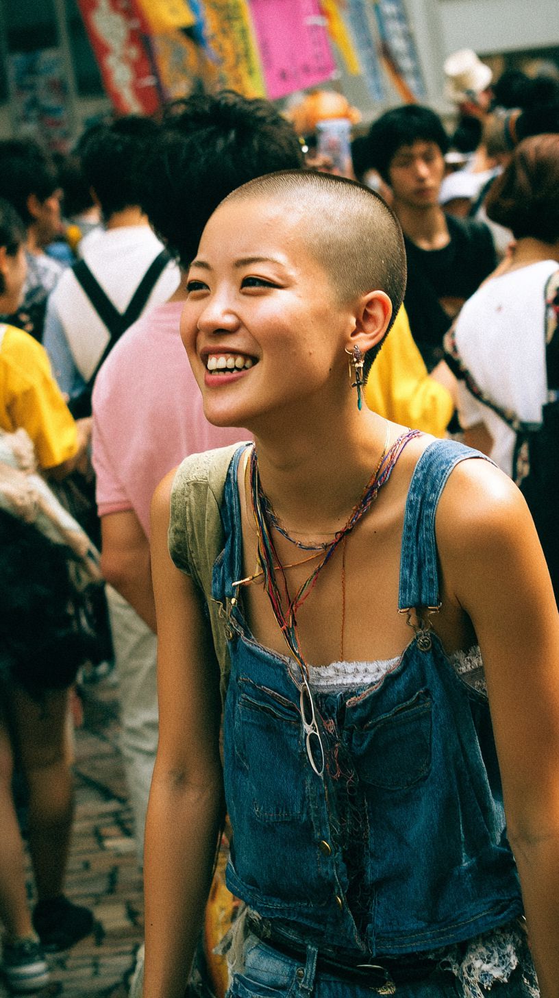 坊主女子画像　東京都　福生市　2026年02月04日　坊主女子　坊主女子　画像