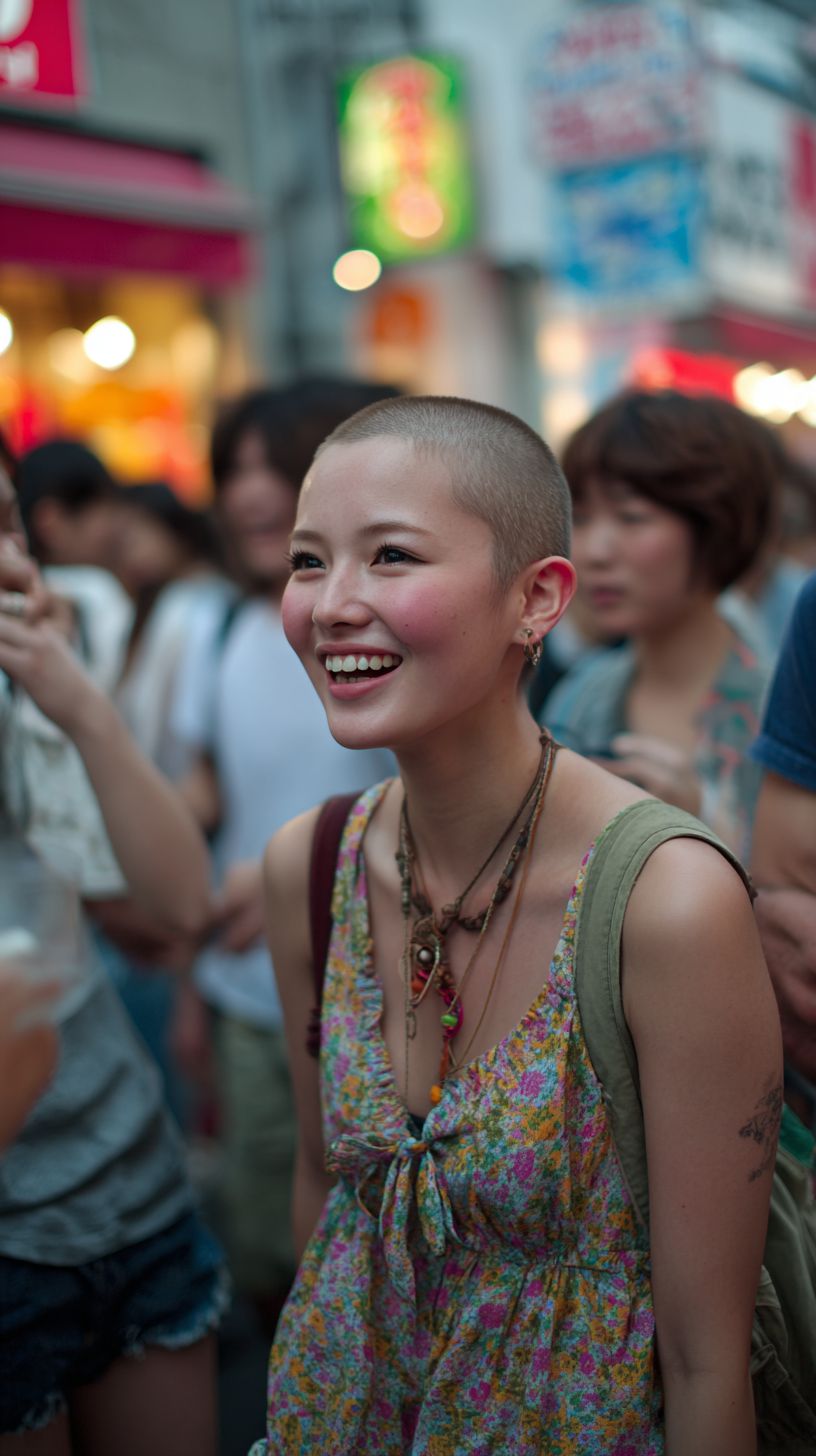 坊主女子画像　埼玉県　本庄市　2026年04月26日　坊主女子　坊主女子　画像