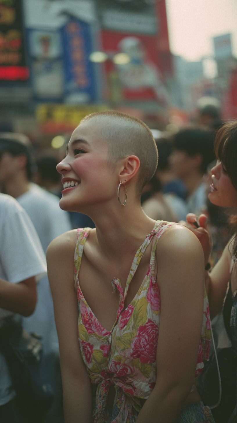 坊主女子画像　福岡県　福岡市　2026年04月28日　坊主女子　剃髪女子　画像