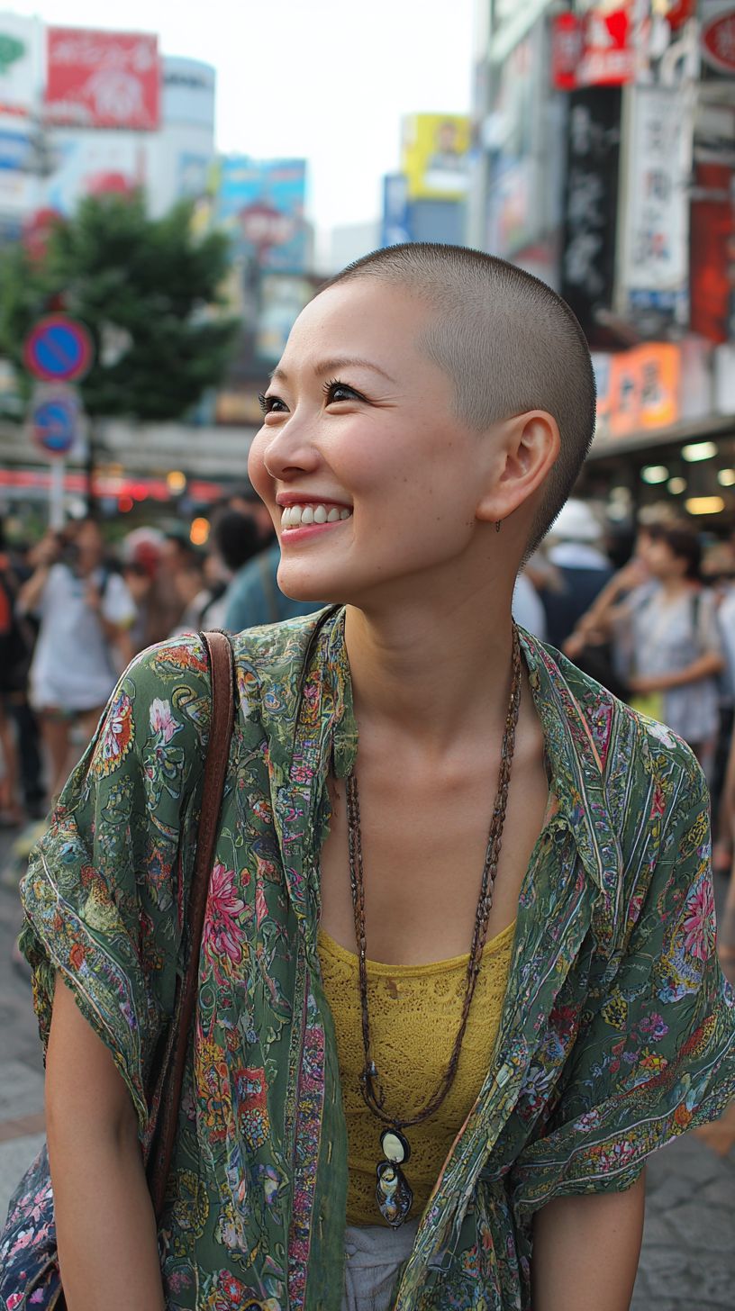 坊主女子画像　埼玉県　和光市　2026年04月30日　坊主女子　坊主女子　画像