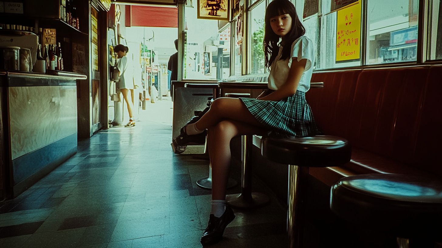 ストリートスナップ　広島県　尾道市　2024年10月01日　歯科技師　21歳　ストリートスナップ画像