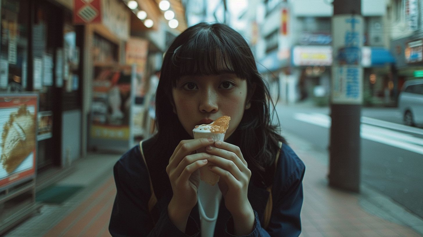 ストリートスナップ　京都府　宇治市　2024年12月16日　彫刻家　18歳　ストリートスナップ画像