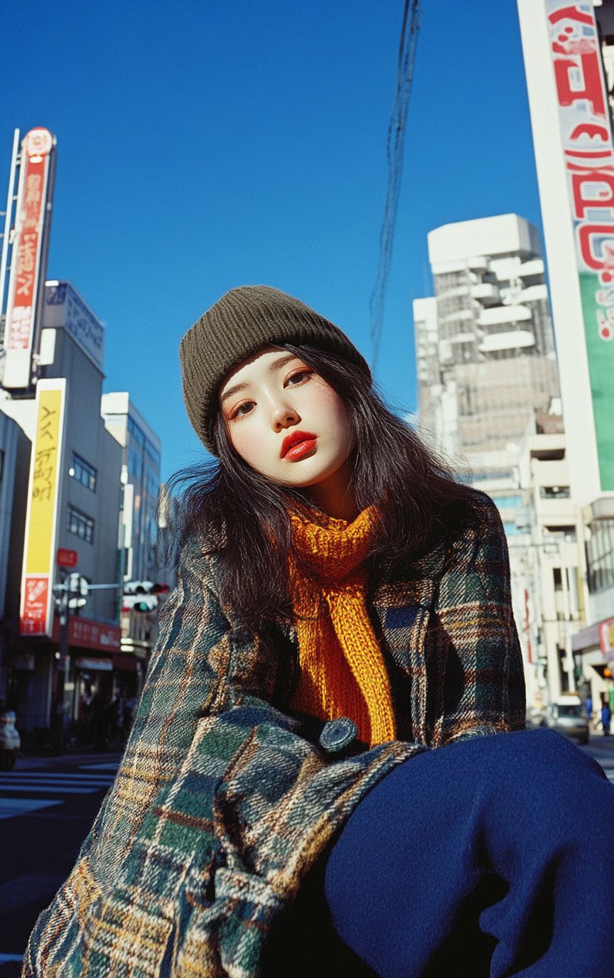 ストリートスナップ　愛知県　北名古屋市　2025年02月03日　理容師　21歳　ストリートスナップ画像