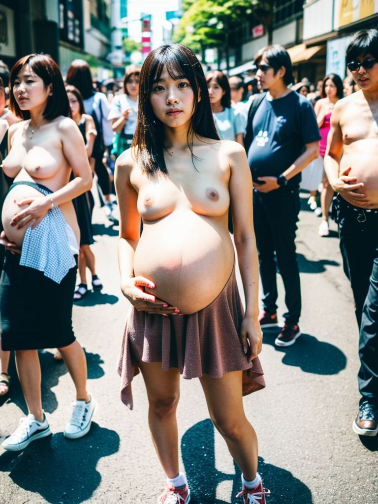 出産間近の妊婦　露出画像　山形県　酒田市　2024年07月10日　出産間近の妊婦　ハプニング　画像