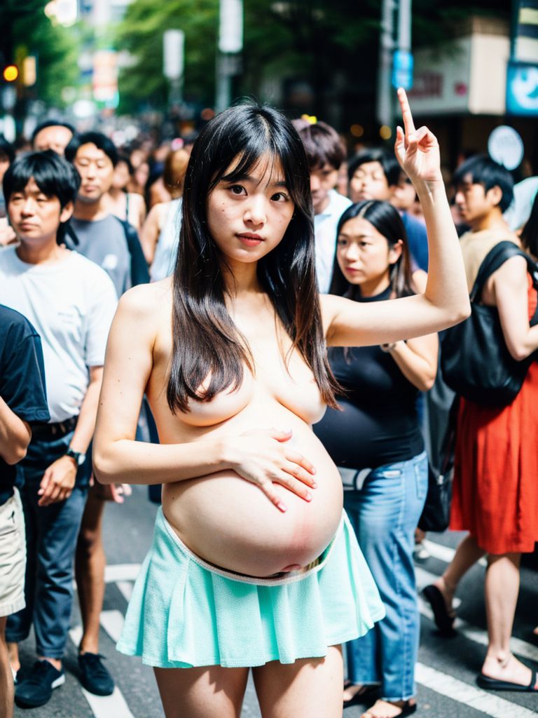 出産間近の妊婦　露出画像　愛媛県　今治市　2024年08月05日　出産間近の妊婦　羞恥プレイ　画像
