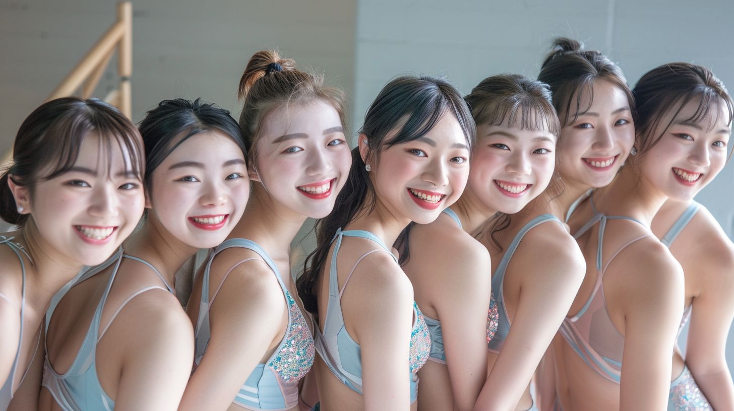体操部女子画像 宮崎県 宮崎市 2024年10月17日 体操部女子 女子体操部員 画像