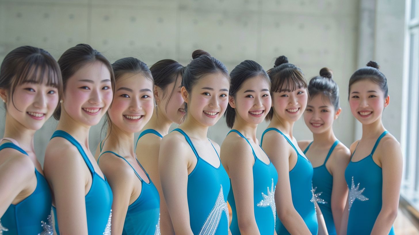 体操部女子画像 静岡県 湖西市 2025年07月06日 体操部女子 体操部員 画像
