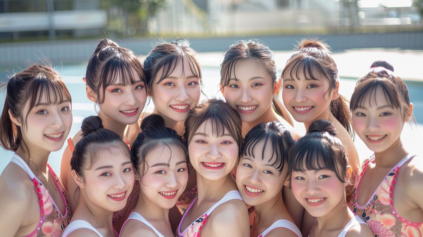 体操部女子画像 東京都 羽村市 2026年05月11日 体操部女子 女子新体操部員 画像