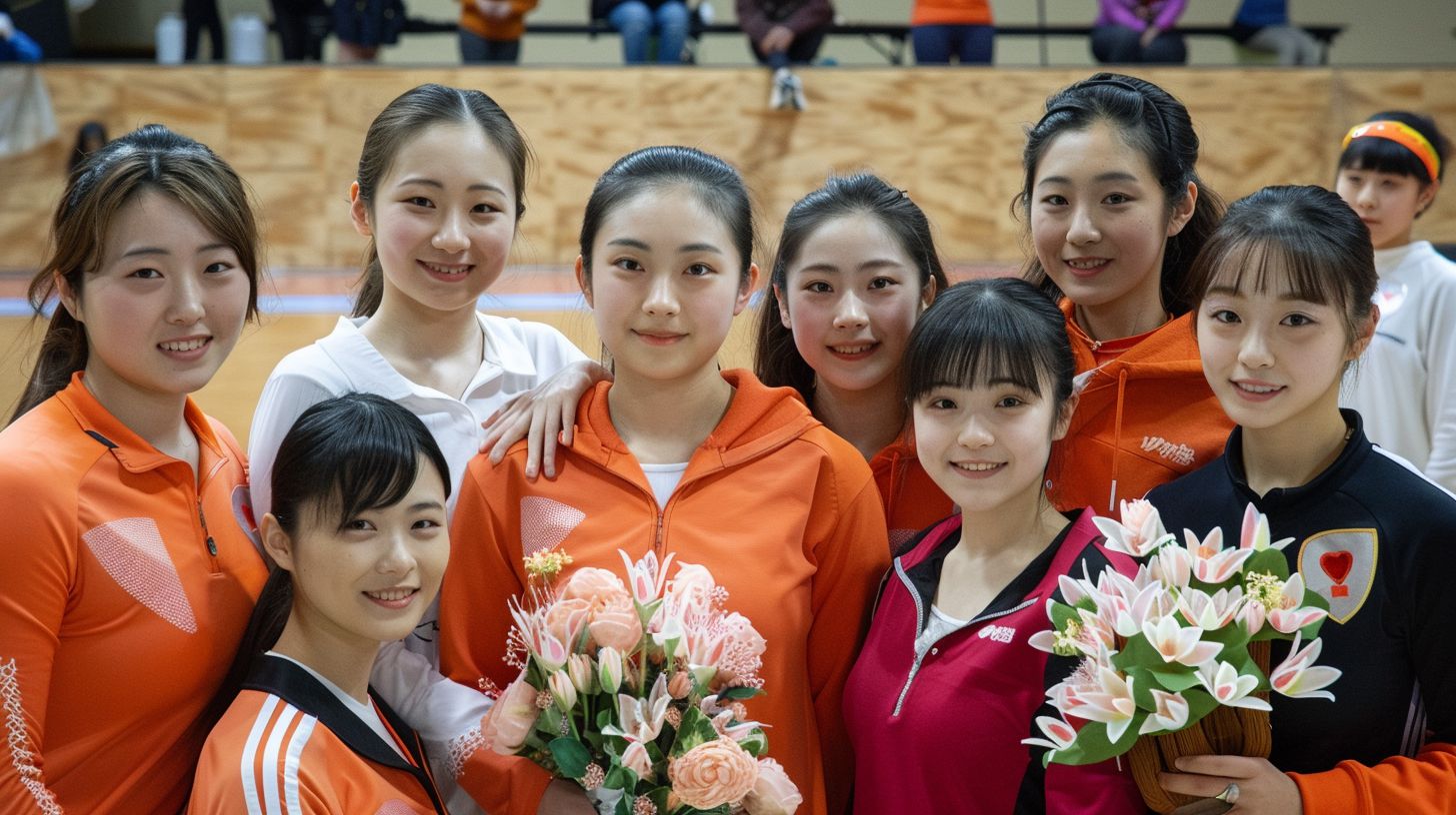 体操部女子画像　東京都　武蔵村山市　2026年05月18日　体操部女子　女子体操部員　画像