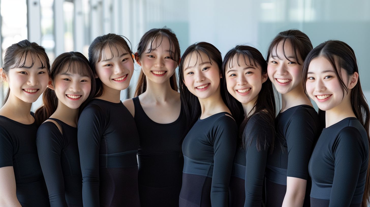 体操部女子画像 長野県 松本市 2026年05月21日 体操部女子 女子体操部員 画像