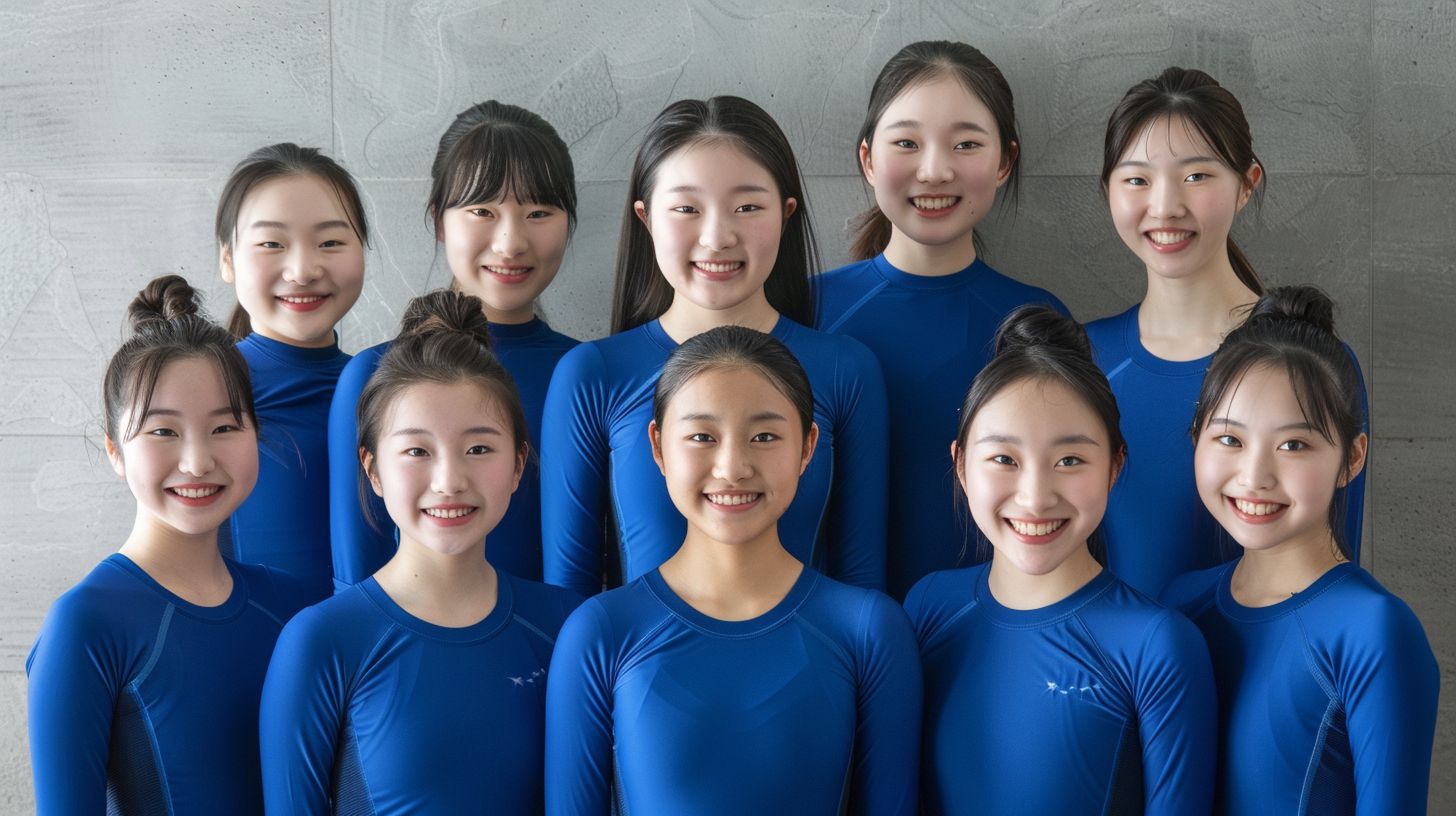 体操部女子画像 北海道 恵庭市 2026年06月10日 体操部女子 体操部員 画像