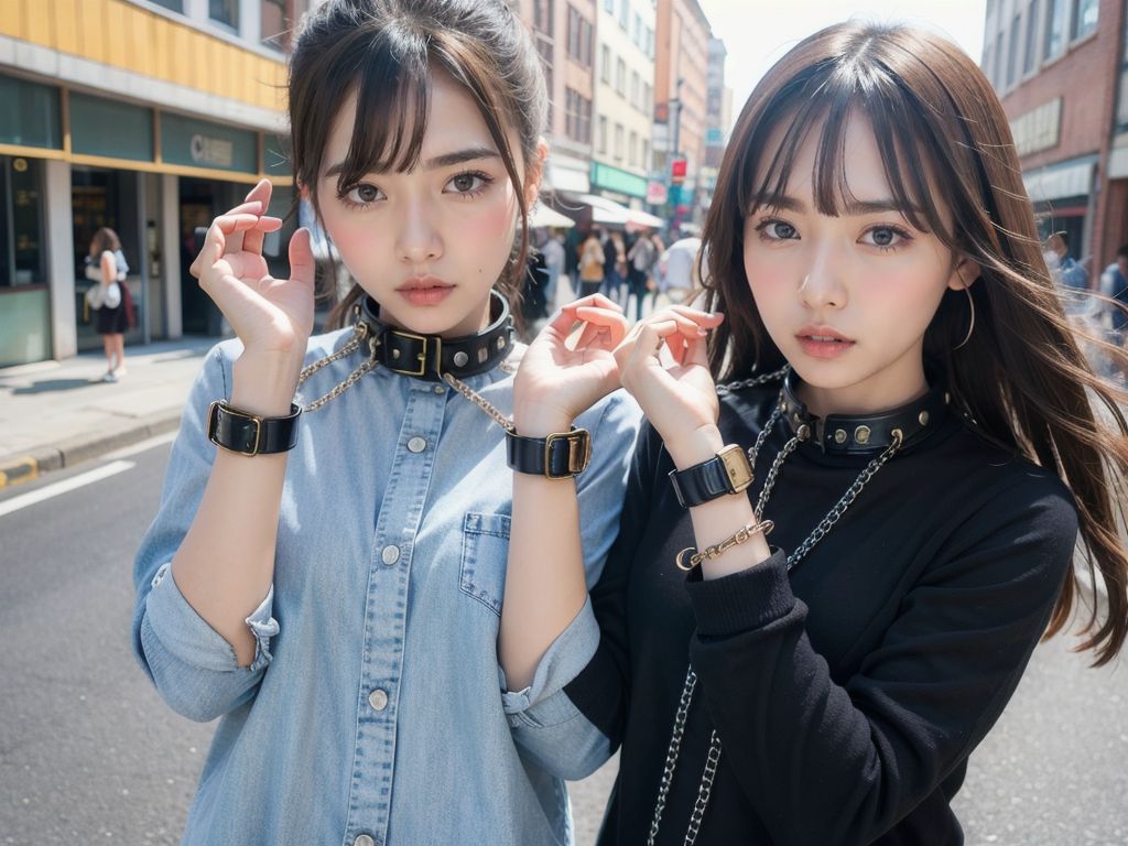 手錠される女性　千葉県　袖ケ浦市　2025年05月13日　手錠女子画像