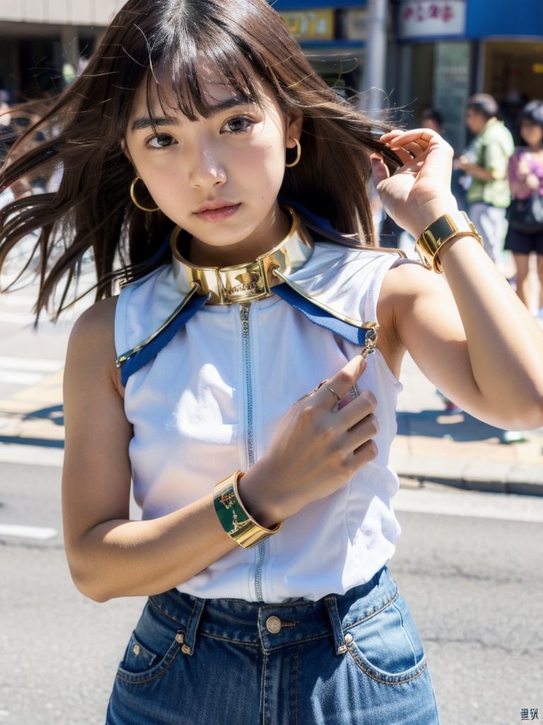 手錠される女性　愛知県　日進市　2025年11月13日　手錠女子画像
