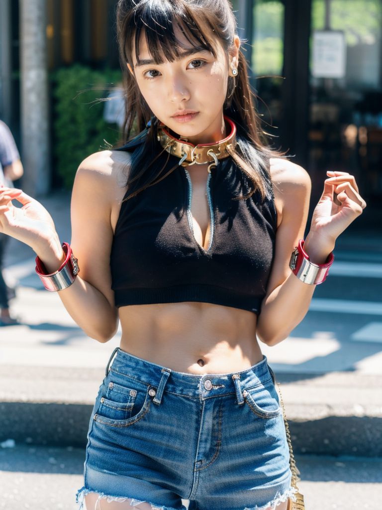 手錠される女性　滋賀県　湖南市　2025年12月06日　手錠女子画像