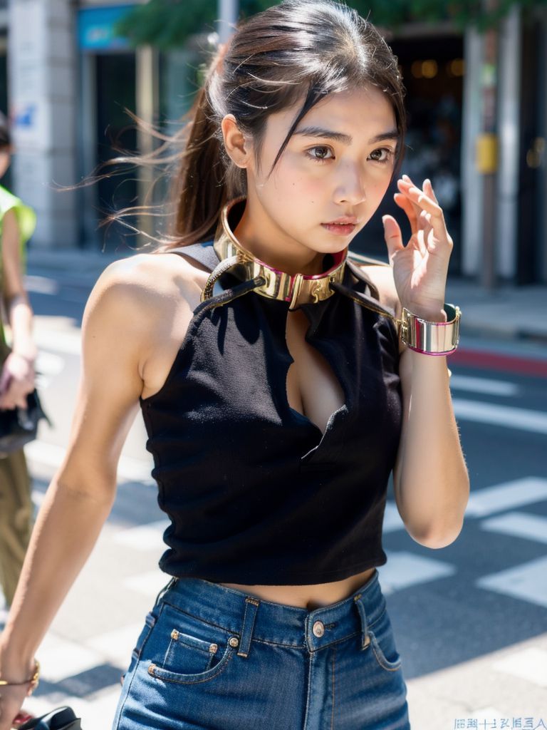 手錠される女性　福岡県　太宰府市　2026年04月17日　手錠女子画像