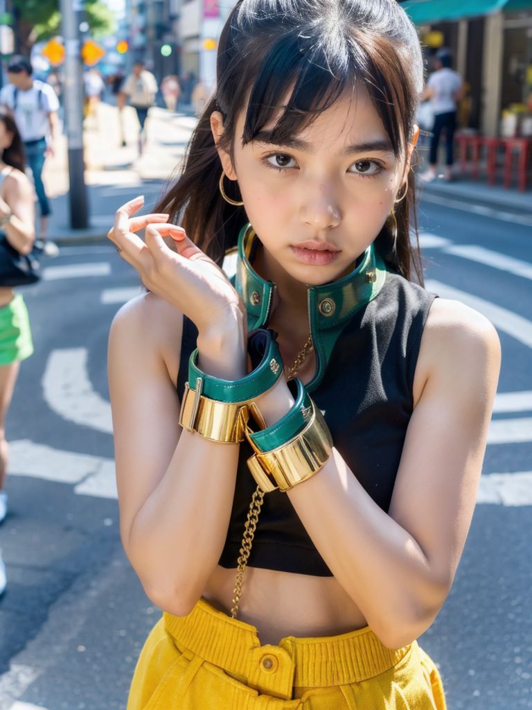 手錠される女性　福岡県　糸島市　2026年04月25日　手錠女子画像