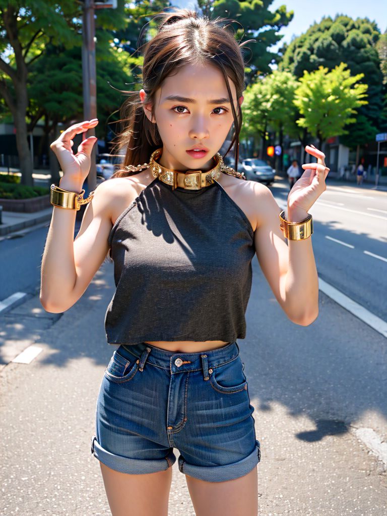 手錠される女性　佐賀県　唐津市　2026年05月08日　手錠女子画像
