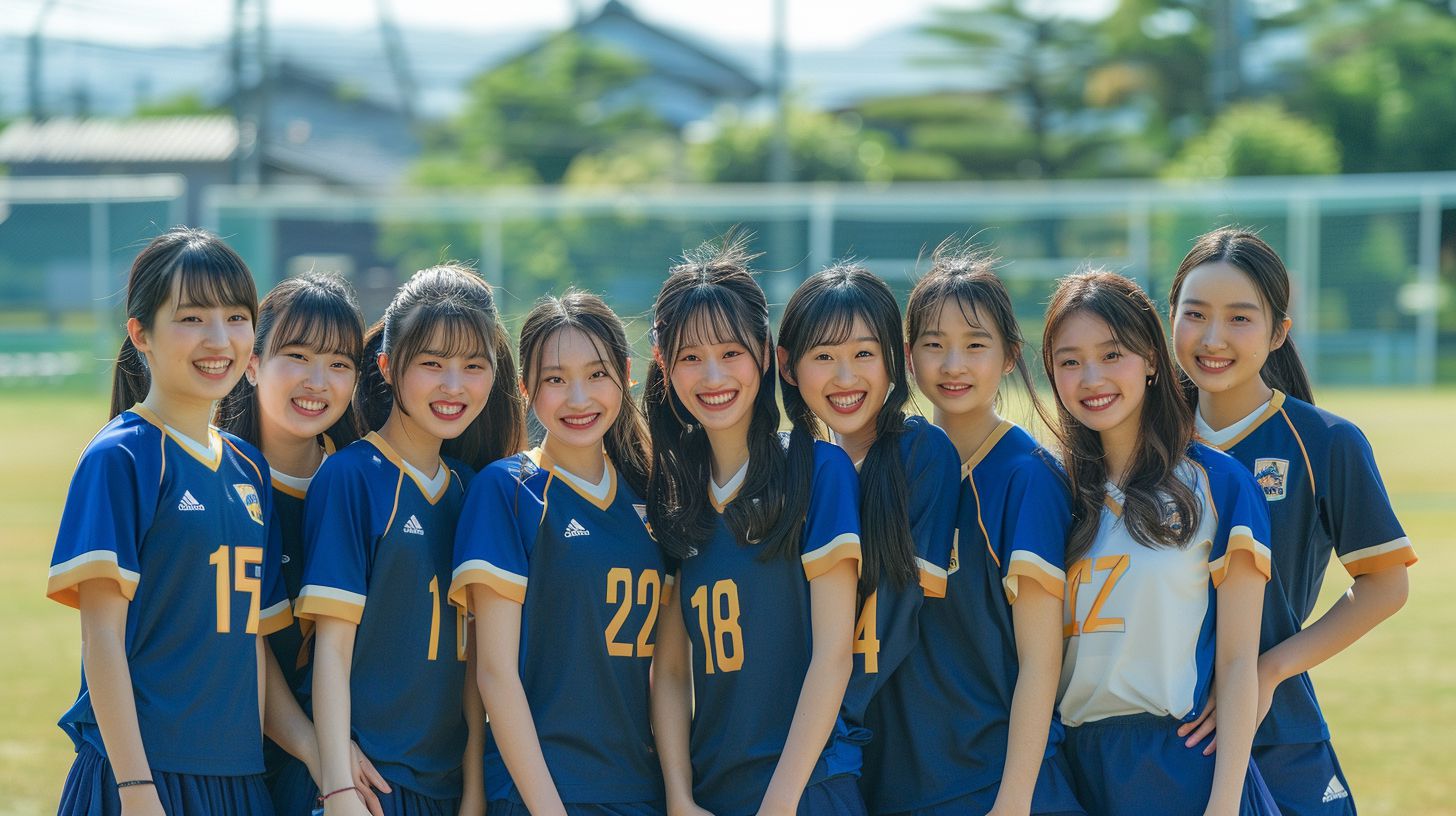 運動部女子画像　東京都　羽村市　2024年05月25日　運動部女子　体育会女子　画像