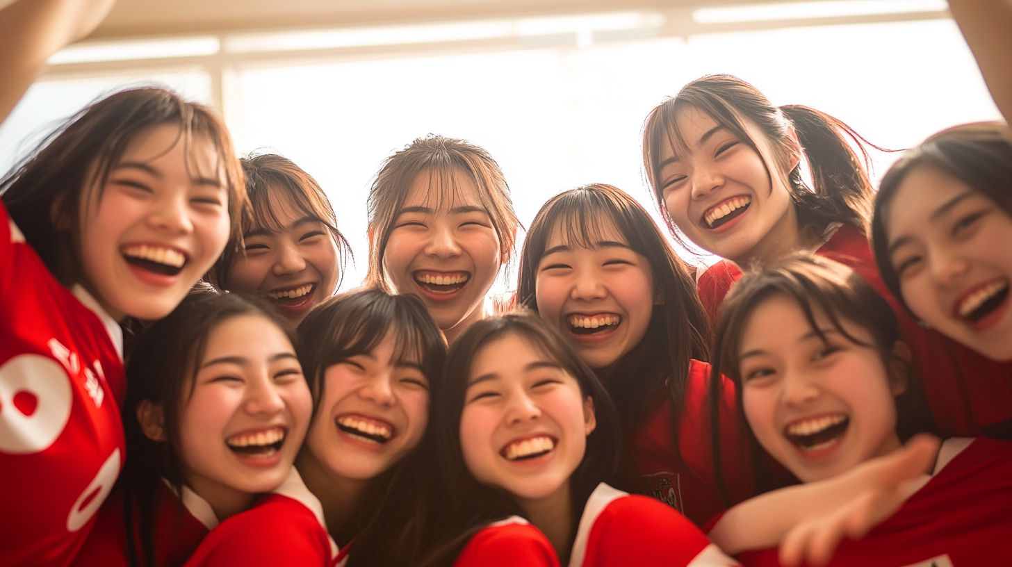 運動部女子画像　愛知県　西尾市　2025年01月11日　運動部女子　スポーツ女子　画像