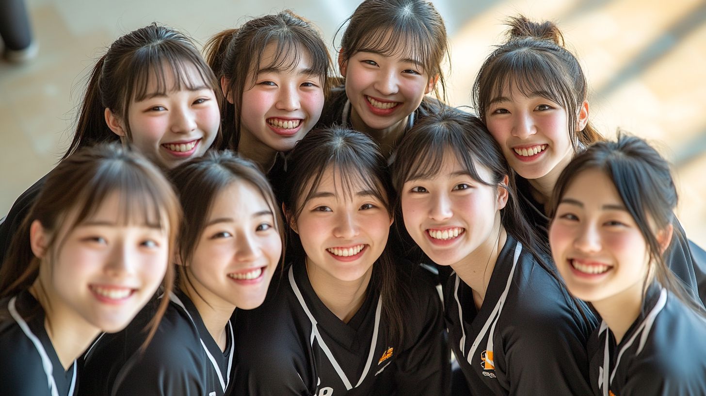 運動部女子画像　愛知県　尾張旭市　2025年01月20日　運動部女子　体育会女子　画像