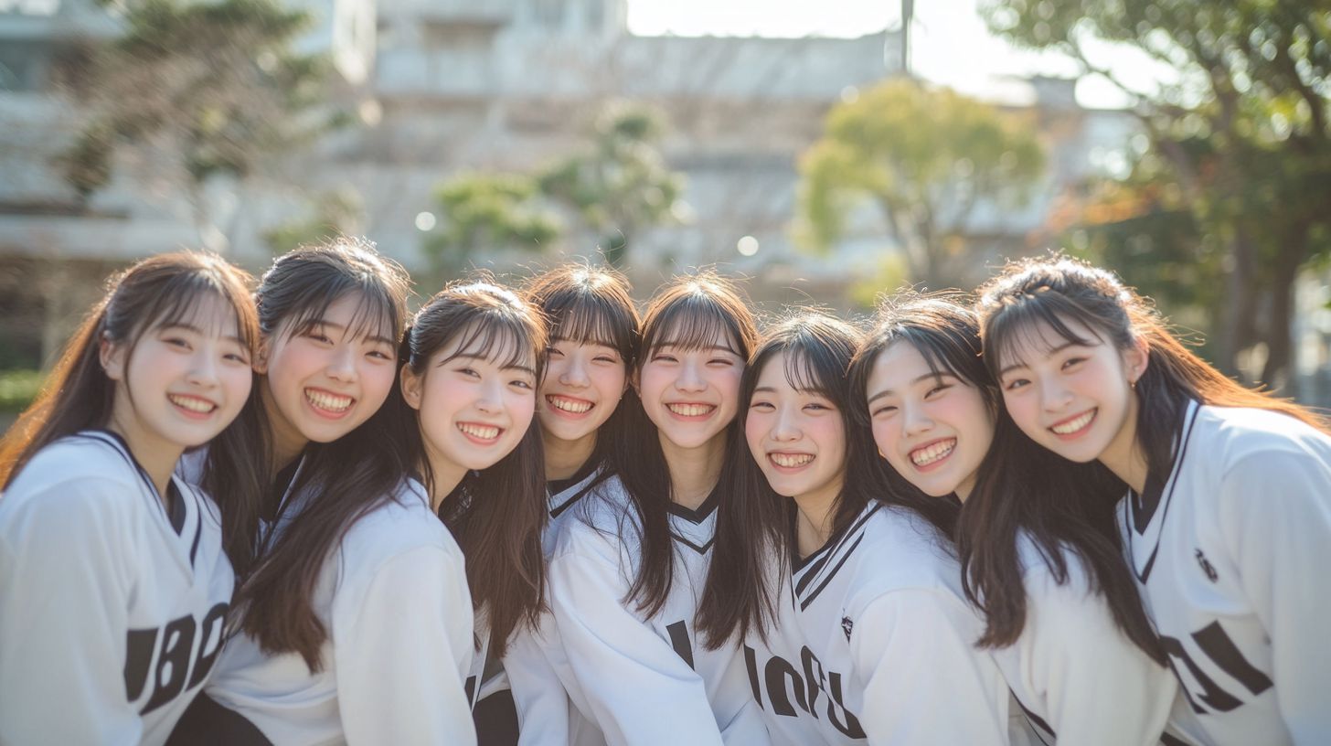 運動部女子画像　東京都　西東京市　2025年02月05日　運動部女子　運動部女子　画像