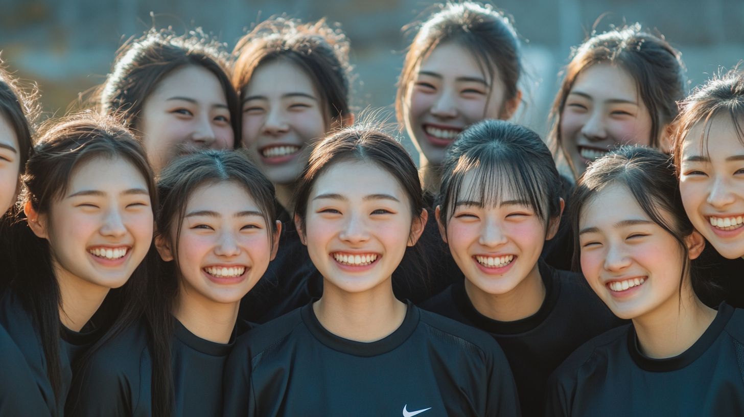 運動部女子画像　石川県　野々市市　2025年03月04日　運動部女子　スポーツ女子　画像