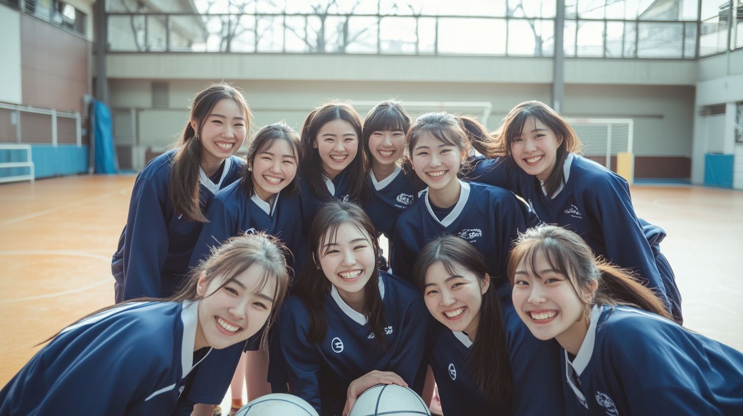 運動部女子画像　埼玉県　本庄市　2025年03月13日　運動部女子　体育会女子　画像