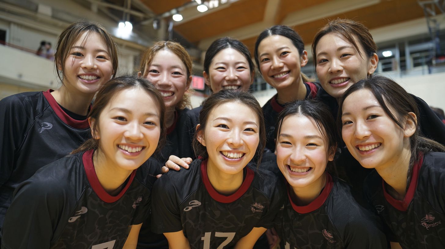 運動部女子画像　青森県　八戸市　2025年12月27日　運動部女子　運動部女子　画像