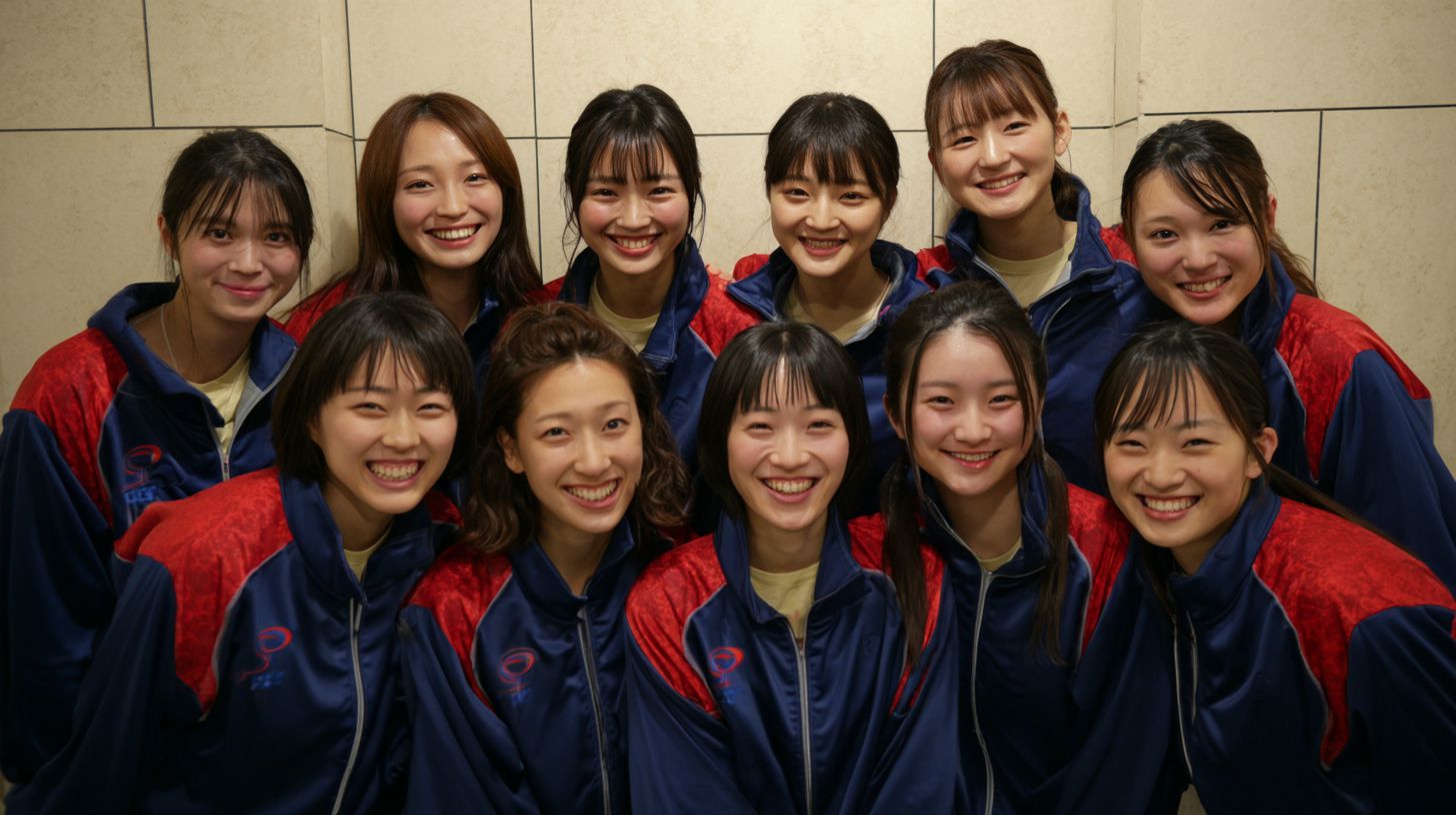 運動部女子画像　埼玉県　ふじみ野市　2026年02月17日　運動部女子　女子アスリート　画像