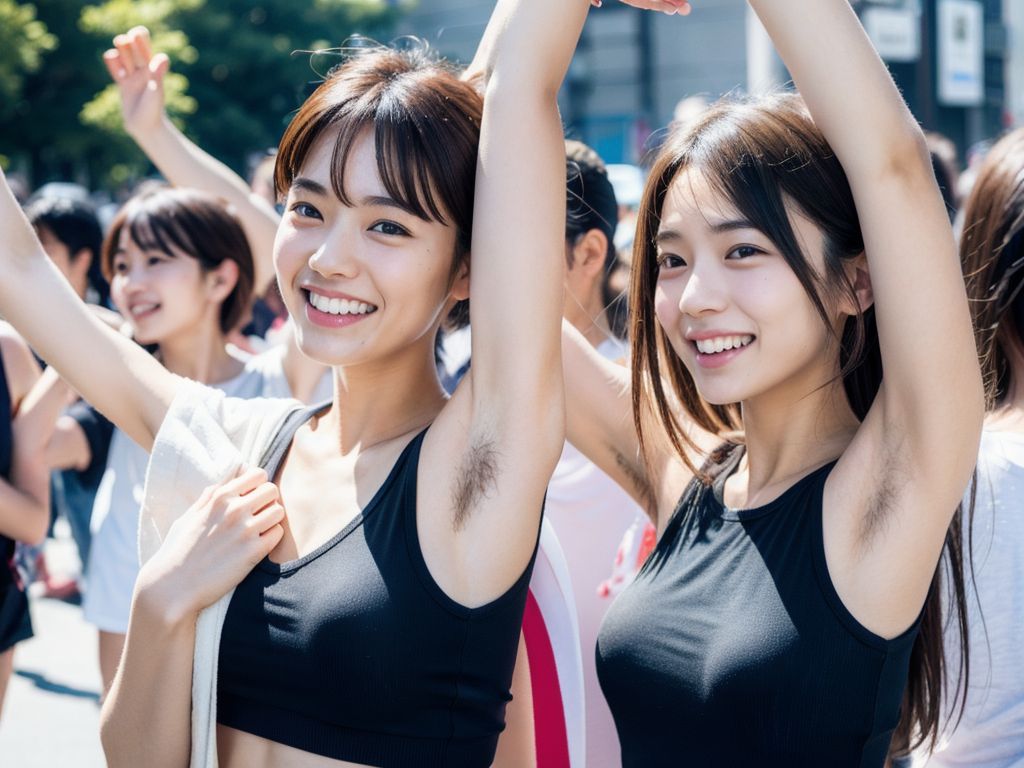 美女わき毛画像　大阪府　池田市　2023年11月30日　美女のわき毛　羞恥プレイ　画像