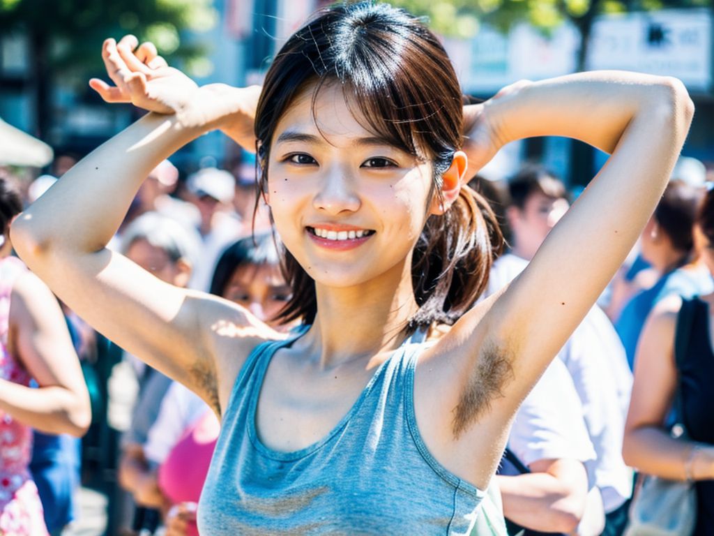 美女わき毛画像 千葉県 白井市 2024年01月09日 美女のわき毛 遠隔調教 画像