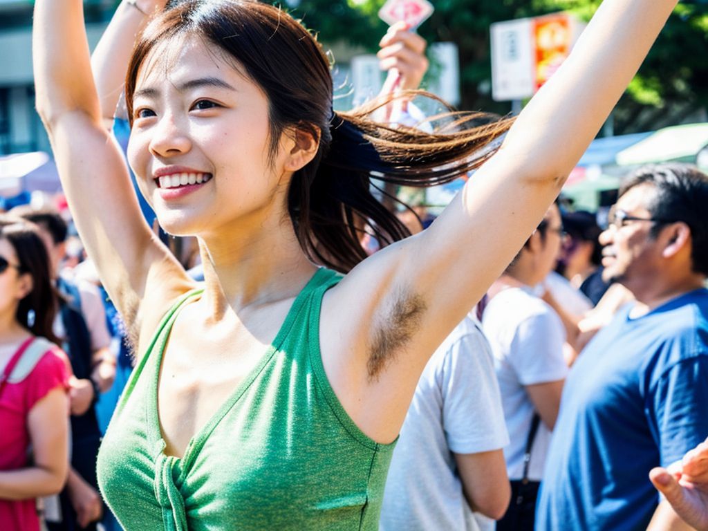 美女わき毛画像 岐阜県 関市 2024年02月15日 美女のわき毛 ハプニング 画像