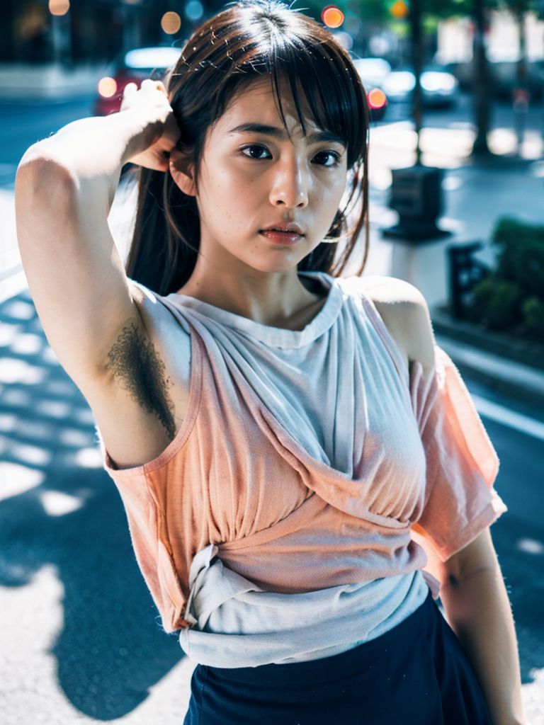 美女わき毛画像 愛知県 東海市 2024年10月15日 美女のわき毛 遠隔調教 画像